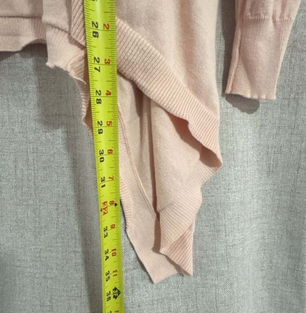 Torrid Women's Pink Lightweight 100% Cotton Flyaway Cardigan - Picture 3 of 7